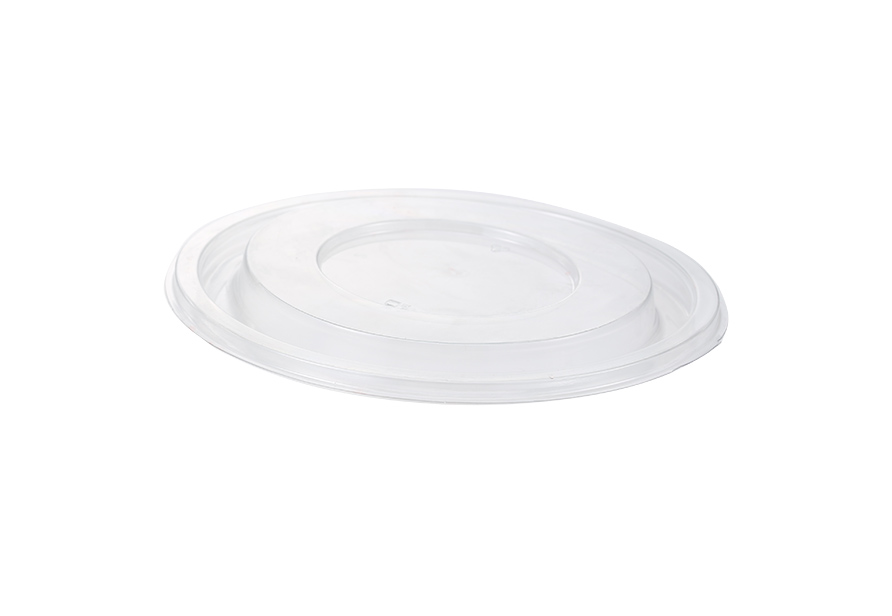 Lid for 16oz clear round bowl