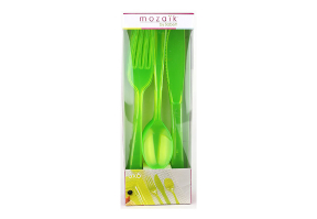 green anis cutlery pack