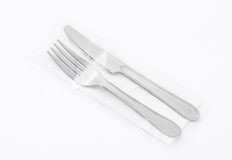 Apple cutlery kit 3 in 1 pocket (knife, fork, spoon & napkin)-PS