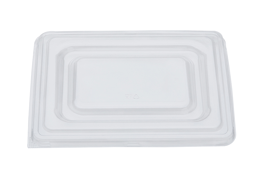 PET lid for Wonton tray